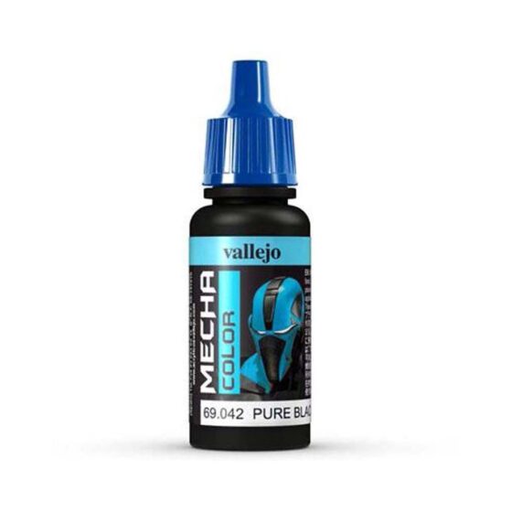 Vallejo Mecha Color Pure Black (17ml) 69.042 Vallejo Mecha Color Pure Black (17ml) 69.042