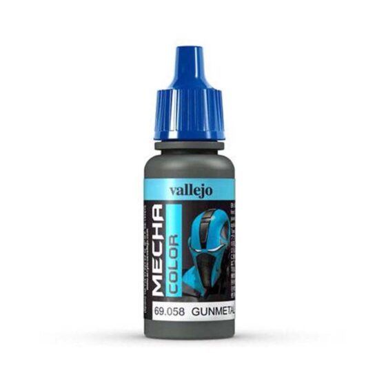 Vallejo Mecha Color Gunmetal (17ml) 69.058 Vallejo Mecha Color Gunmetal (17ml) 69.058