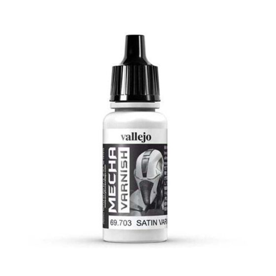 Vallejo Mecha Color Satin Varnish (17ml) 69.703 Vallejo Mecha Color Satin Varnish (17ml) 69.703