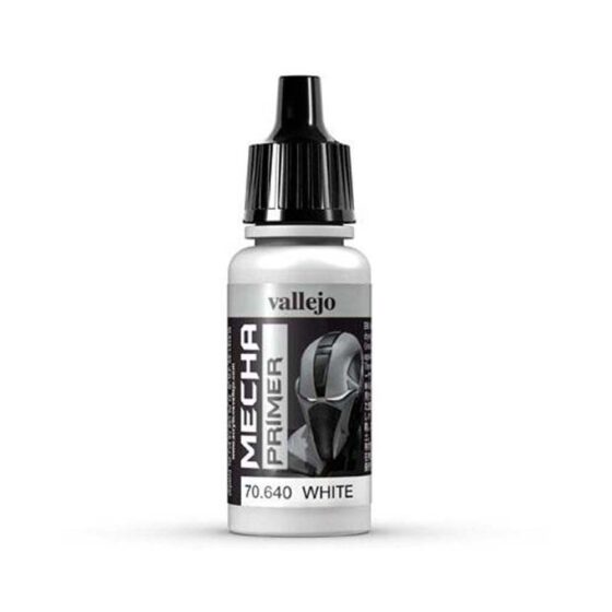Vallejo Mecha Color Primer White (17ml) 70.640 Vallejo Mecha Color Primer White (17ml) 70.640
