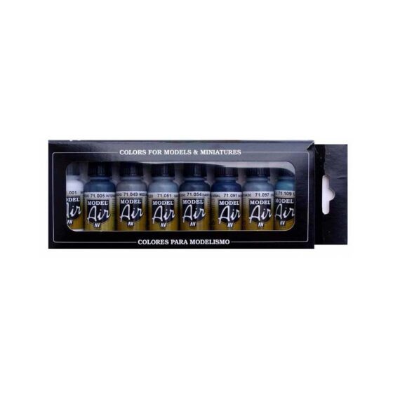 Vallejo Model Air Paint Set Paint USN Aircraft 71.157 Vallejo Model Air Paint Set Paint USN Aircraft 71.157