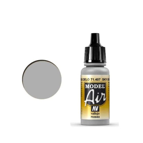 Vallejo Model Air - Sky Grey (18ml) 71.407 Vallejo Model Air - Sky Grey (18ml) 71.407