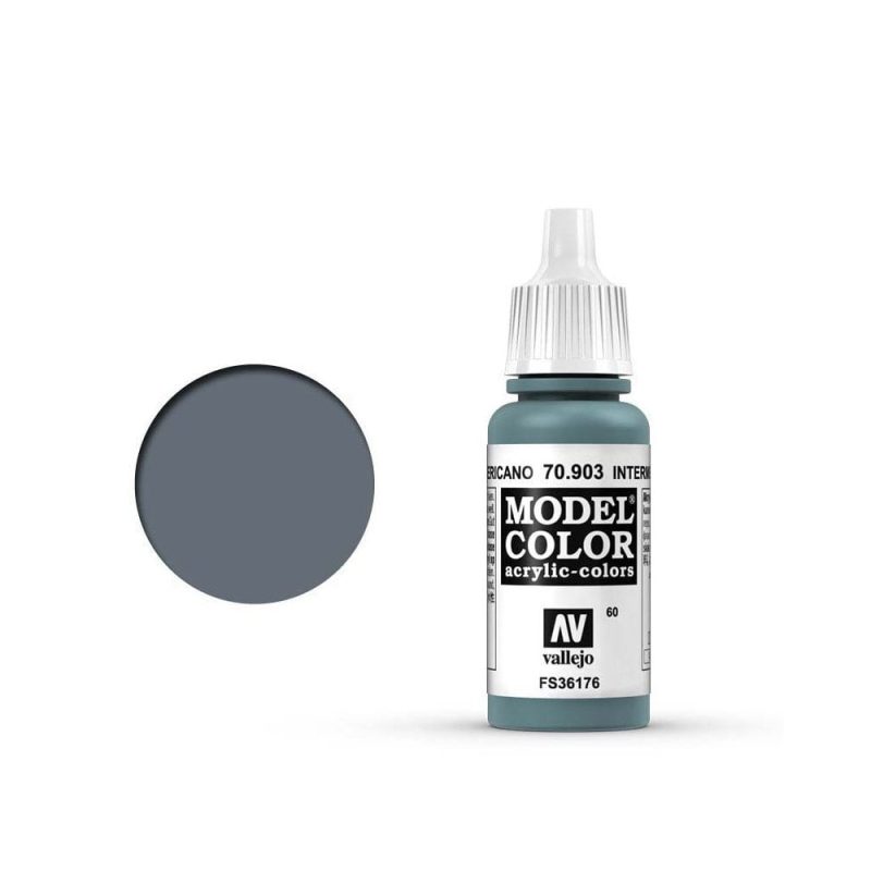 Vallejo Model Color Intermediate Blue [60] (17ml) 70.903