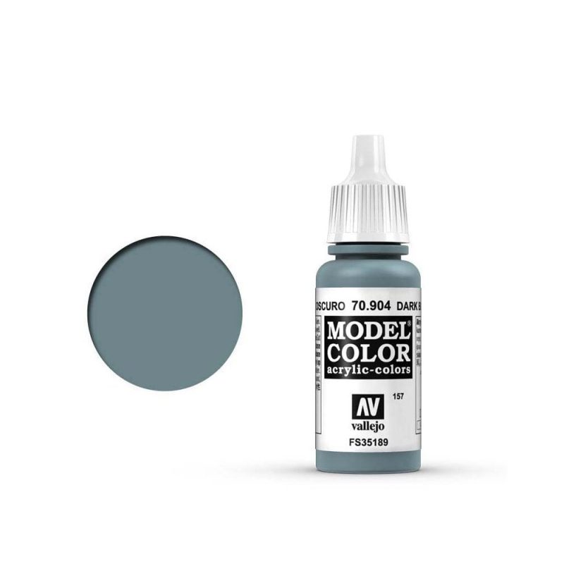 Vallejo Model Color Dark Blue Grey (17ml) 70.904