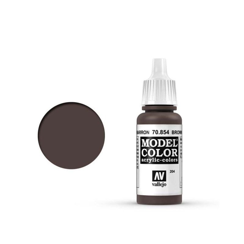 Vallejo Model Color Brown Glaze (17ml) 70.854