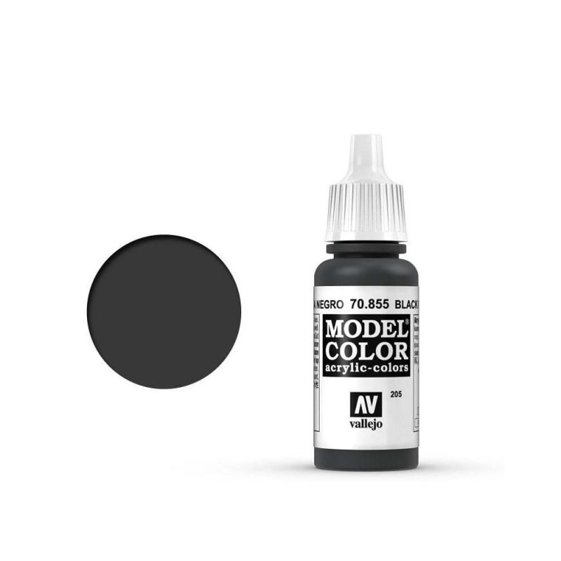Vallejo Model Color Black Glaze (17ml) 70.855 Vallejo Model Color Black Glaze (17ml) 70.855