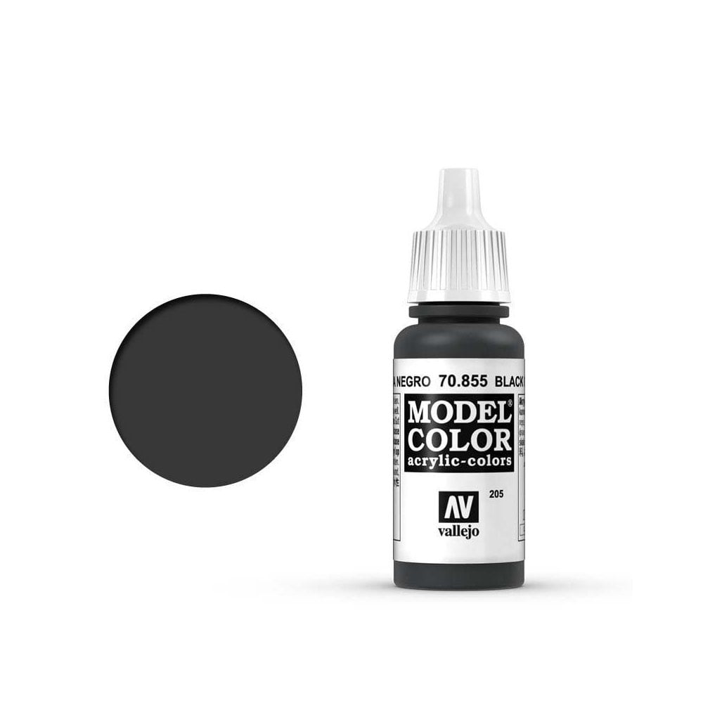 Vallejo Model Color Black Glaze (17ml) 70.855 Vallejo Model Color Black Glaze (17ml) 70.855