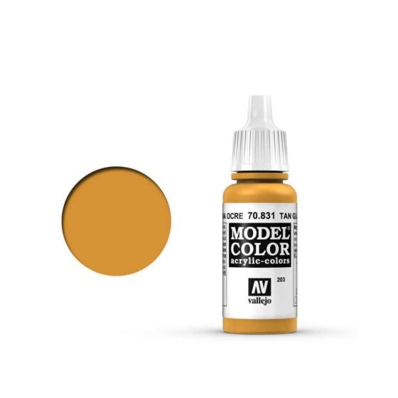 Vallejo Model Color Tan Glaze [203] (17ml) 70.831