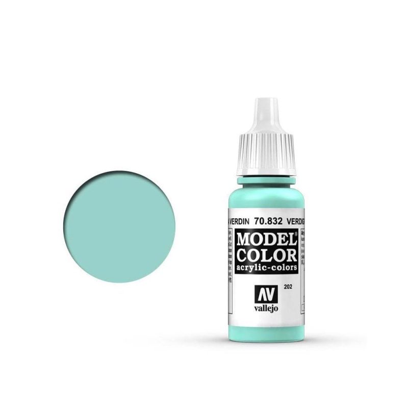 Vallejo Model Color Verdigris Glaze [202] (17ml) 70.832