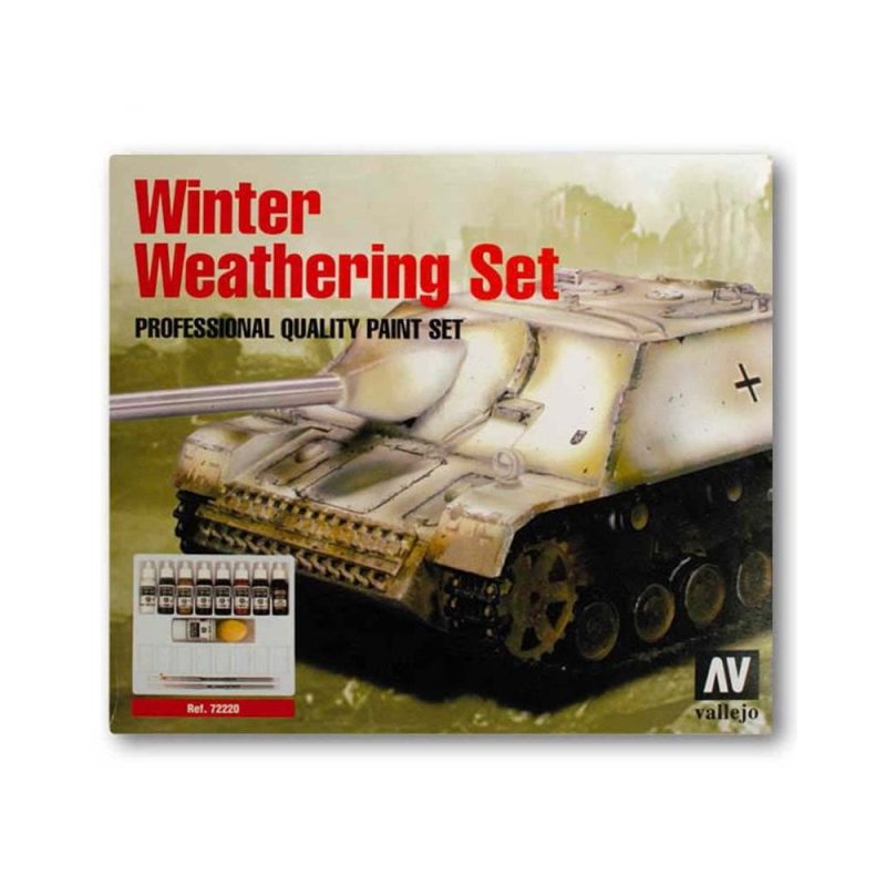 Vallejo Paint Set Winter Weathering 72.220