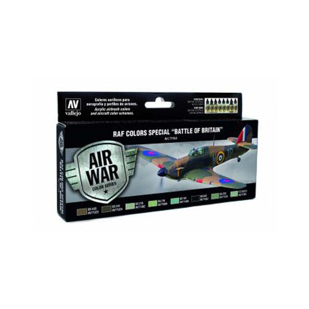 Vallejo Paint Set RAF & FAA Special Battle of Britain WWII 71.144 Vallejo Paint Set RAF & FAA Special Battle of Britain WWII 71.144