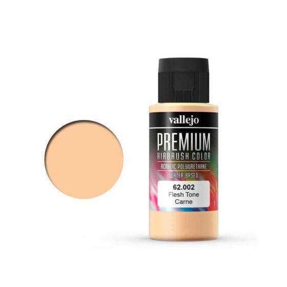 Vallejo Premium Airbrush Color Fleshtone (60ml) 62.002
