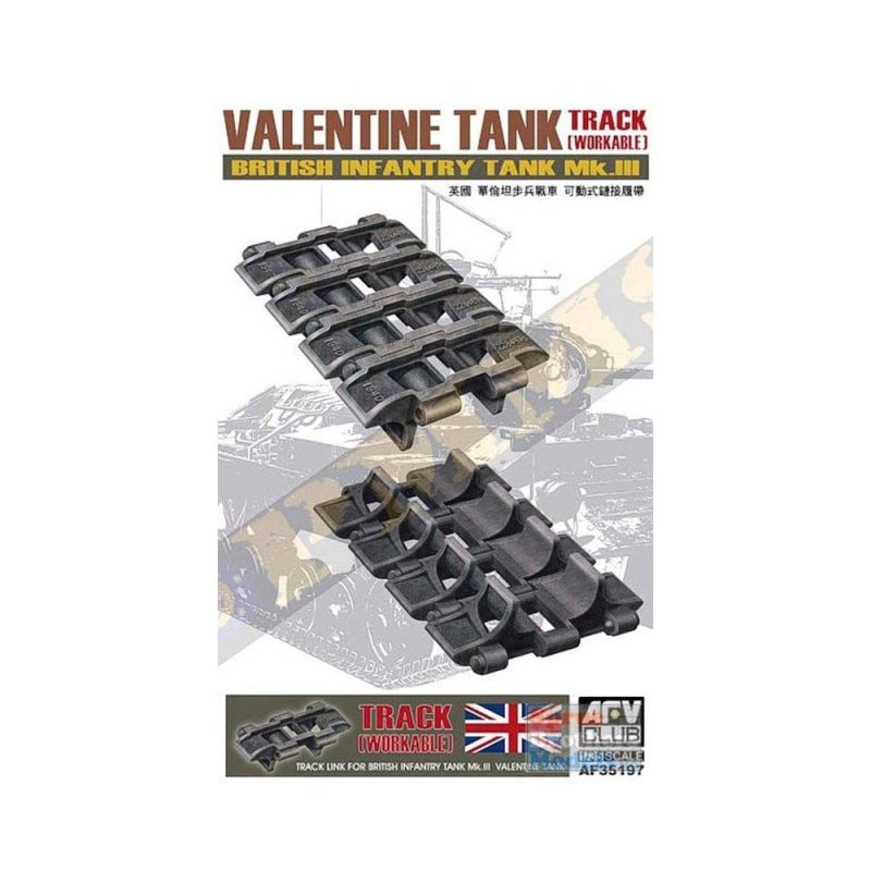 AFV Club Valentine Mk I Workable Track (1/35) AF35197