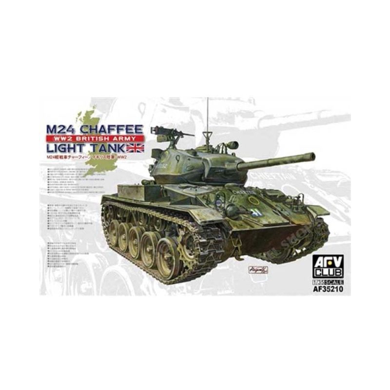 AFV Club M24 Chaffee Light Tank WW2 British Army (1/35) AF35210