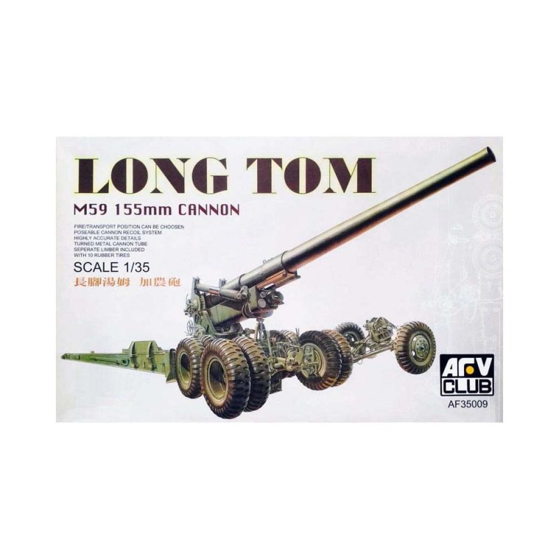 AFV Club Long Tom M59 155 mm Cannon (1/35) AF35009