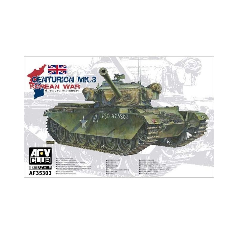 AFV Club British Army Centurion Mk 3 (Korean War) (1/35) AF35303