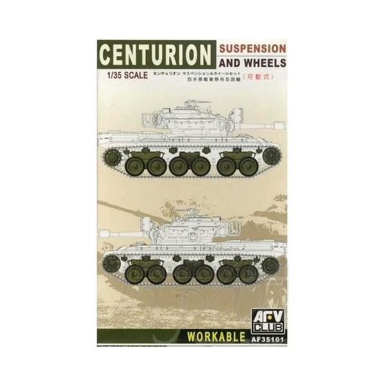 AFV Club Centurion Workable Suspension And Wheels (1/35) AF35101 AFV Club Centurion Workable Suspension And Wheels (1/35) AF35101