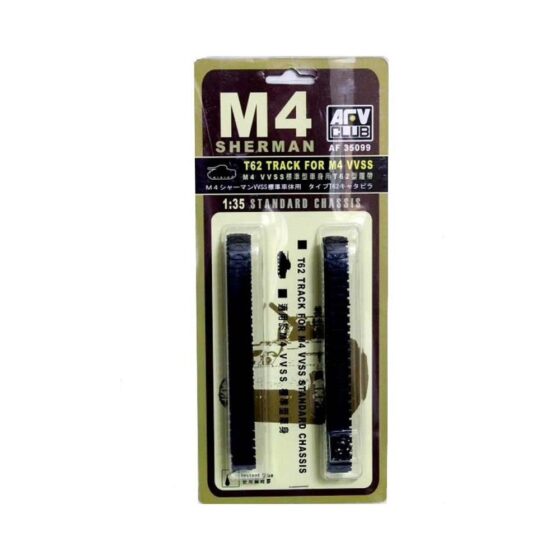 AFV Club T-62 Track for M4 VVSS Standard Chassis (1/35) AF35099 AFV Club T-62 Track for M4 VVSS Standard Chassis (1/35) AF35099