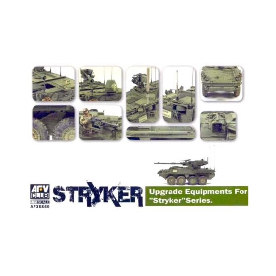 AFV Club Upgrade Equipment for Stryker Series (1/35) AF35S59 AFV Club Upgrade Equipment for Stryker Series (1/35) AF35S59