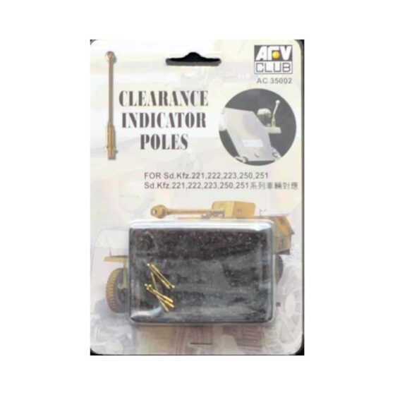 AFV Club Clearance Indicator Poles (1/35) AC35002 AFV Club Clearance Indicator Poles (1/35) AC35002