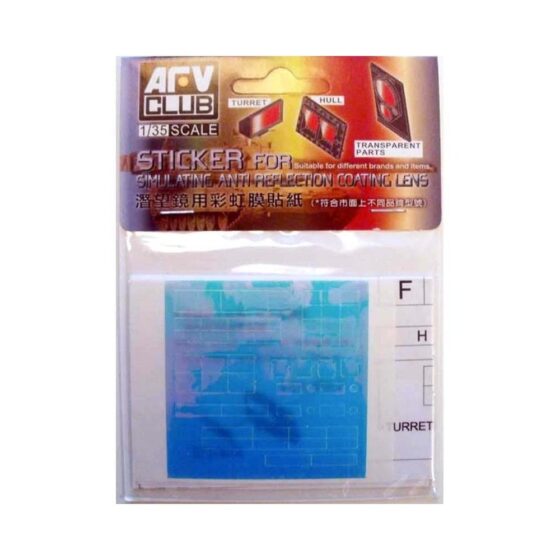 AFV Club Anti-reflection Lens Coating Leopard (1/35) AC35015 AFV Club Anti-reflection Lens Coating Leopard (1/35) AC35015