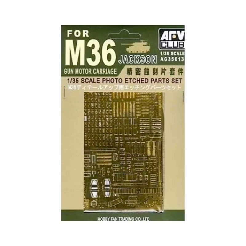 AFV Club M36 Photo-etch Parts (1/35) AG35013