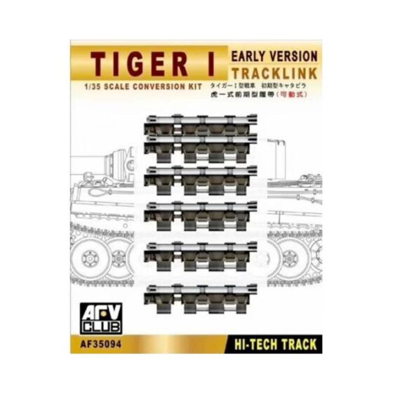 AFV Club Tiger I Early Workable Track (1/35) AF35094 AFV Club Tiger I Early Workable Track (1/35) AF35094