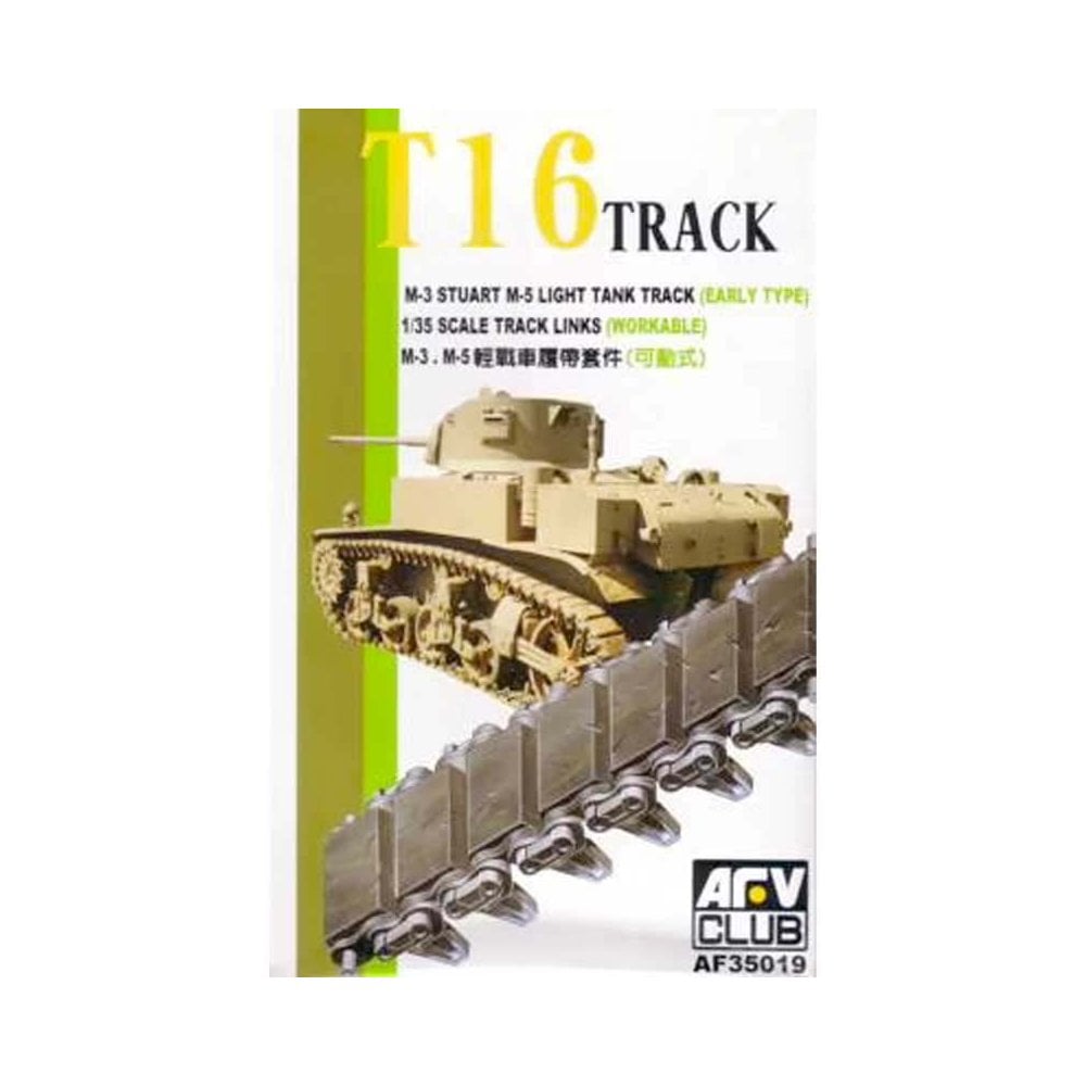 AFV Club M3/M5/M8 Workable Track Links (T16) (1/35) AF35019 AFV Club M3/M5/M8 Workable Track Links (T16) (1/35) AF35019