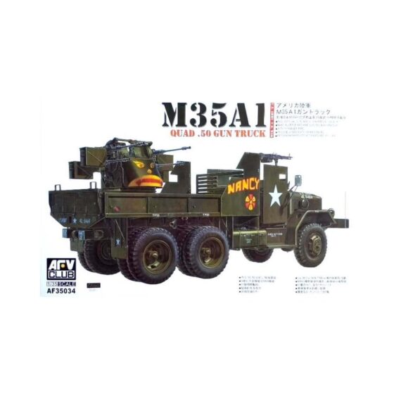 AFV Club M35A1 Vietnam Gun Truck (1/35) AF35034 AFV Club M35A1 Vietnam Gun Truck (1/35) AF35034