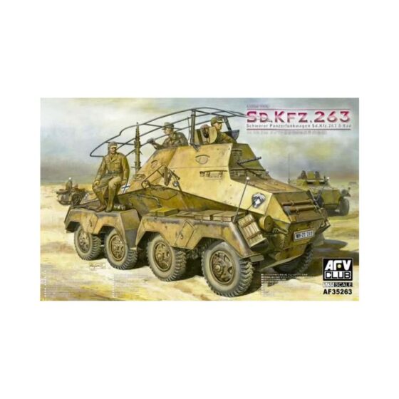 AFV Club SdKfz 263 Panzerfunkwagen 8-Rad (1/35) AF35263 AFV Club SdKfz 263 Panzerfunkwagen 8-Rad (1/35) AF35263