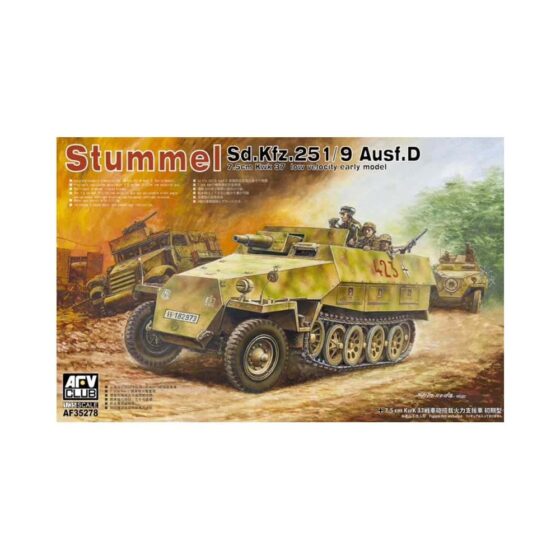 AFV Club German SdKfz 251/9 Ausf D (1/35) AF35278 AFV Club German SdKfz 251/9 Ausf D (1/35) AF35278