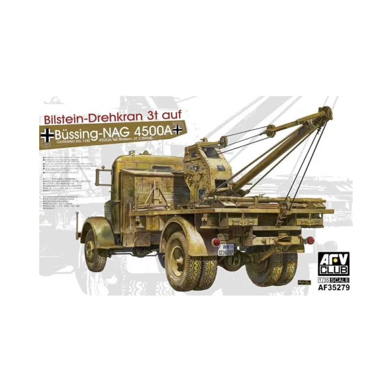 AFV Club Bussing NAG L4500A Crane Truck (1/35) AF35279