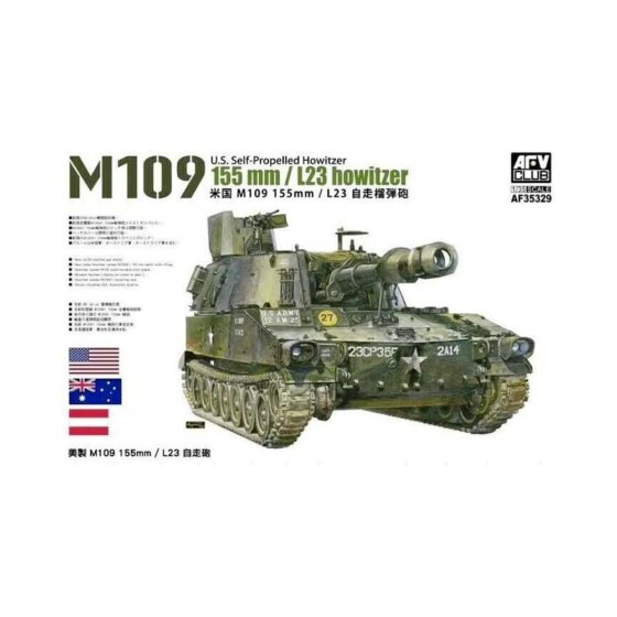 AFV Club M109 155mm L23 howitzer (1/35) AF35329 AFV Club M109 155mm L23 howitzer (1/35) AF35329