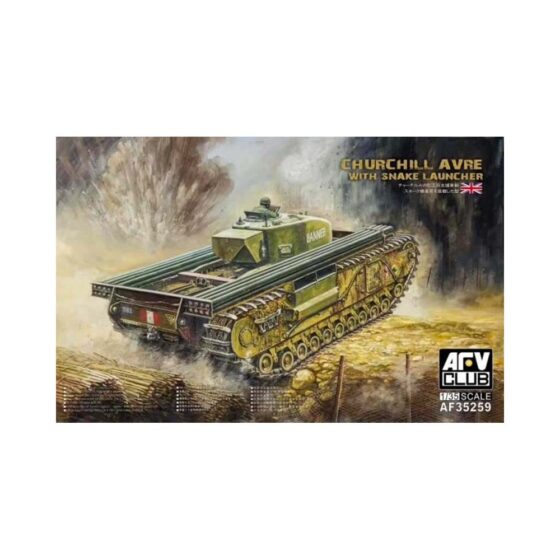 AFV Club Churchill Snake AVRE Mk IV (1/35) AF35259 AFV Club Churchill Snake AVRE Mk IV (1/35) AF35259