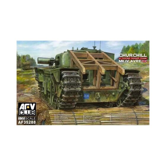 AFV Club Churchill Mk IV AVRE w/Fascine Carrier Frame (1/35) AF35288 AFV Club Churchill Mk IV AVRE w/Fascine Carrier Frame (1/35) AF35288