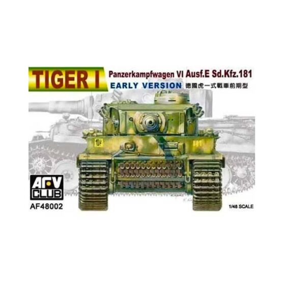AFV Club Tiger I (Early) (1/48) AF48002 AFV Club Tiger I (Early) (1/48) AF48002
