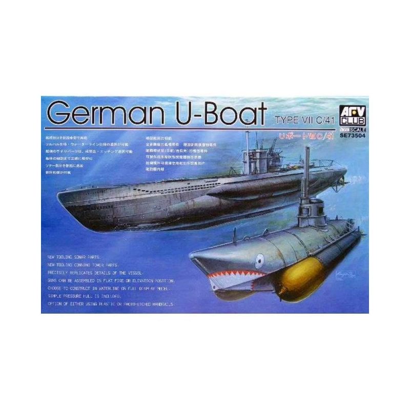 AFV Club U-Boat Type 7/C41 (1/350) SE73504