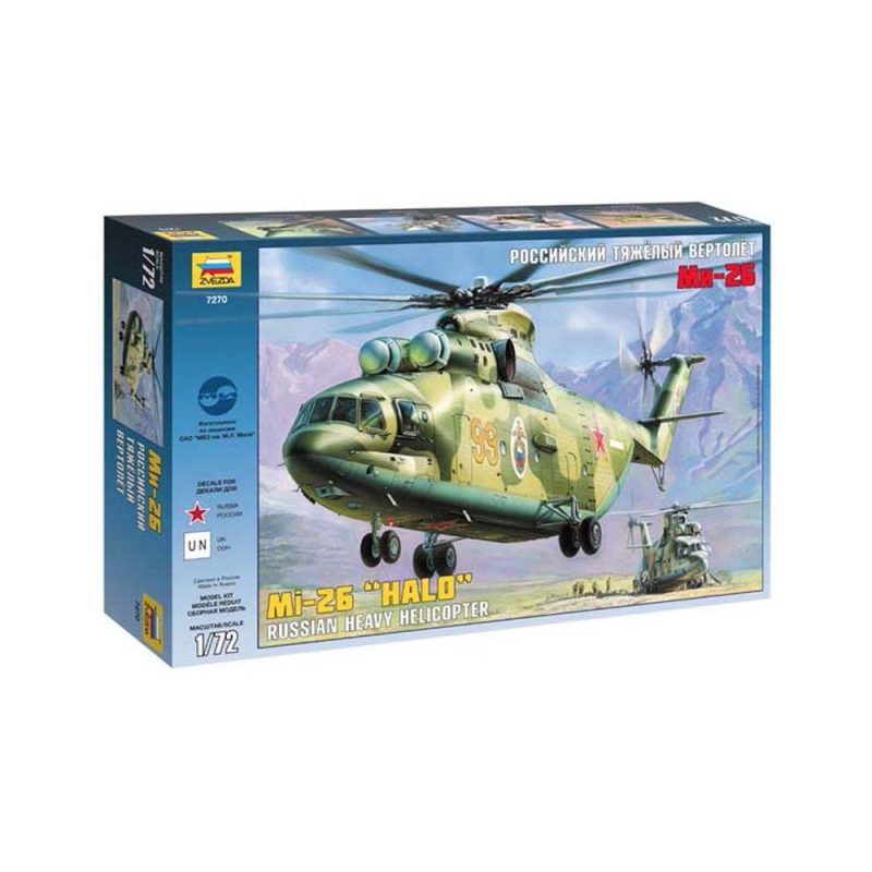 Zvezda Mil Mi-26 Soviet Helicopter (1/72) 7270