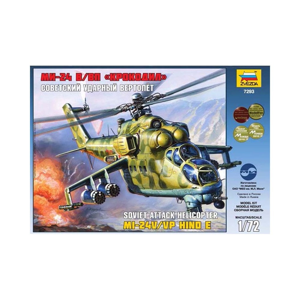Mil Mi-24b Hind C Zvezda 1:72 Kit Z7293 