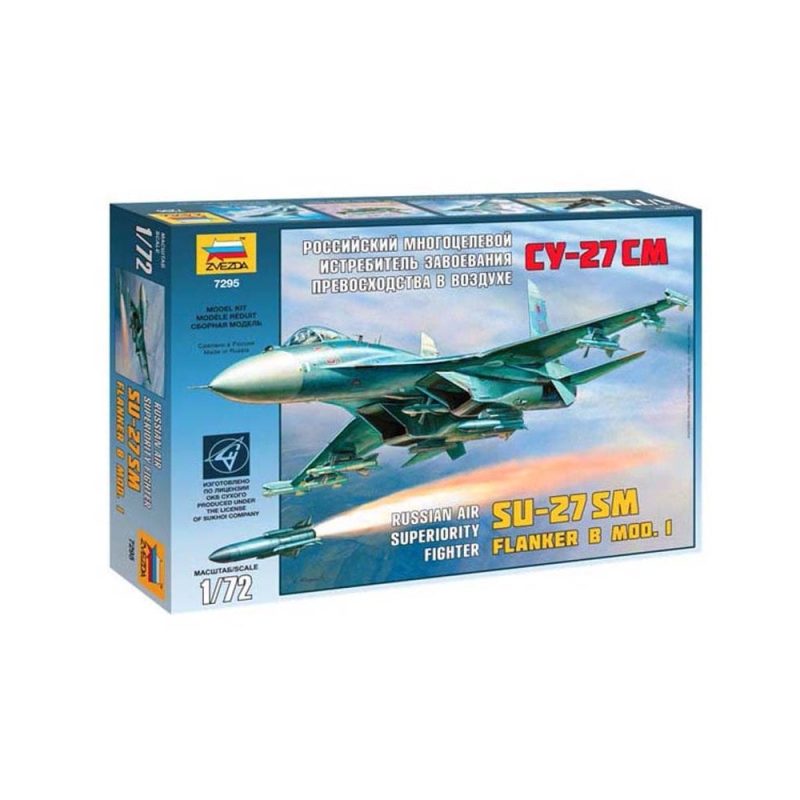 Zvezda Su-27Sm (1/72) 7295 Zvezda Su-27Sm (1/72) 7295