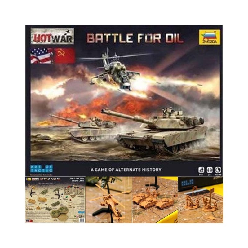 Zvezda Art of Tactic Hot War Battle For Oil -F (1/72) 7410 Zvezda Art of Tactic Hot War Battle For Oil -F (1/72) 7410