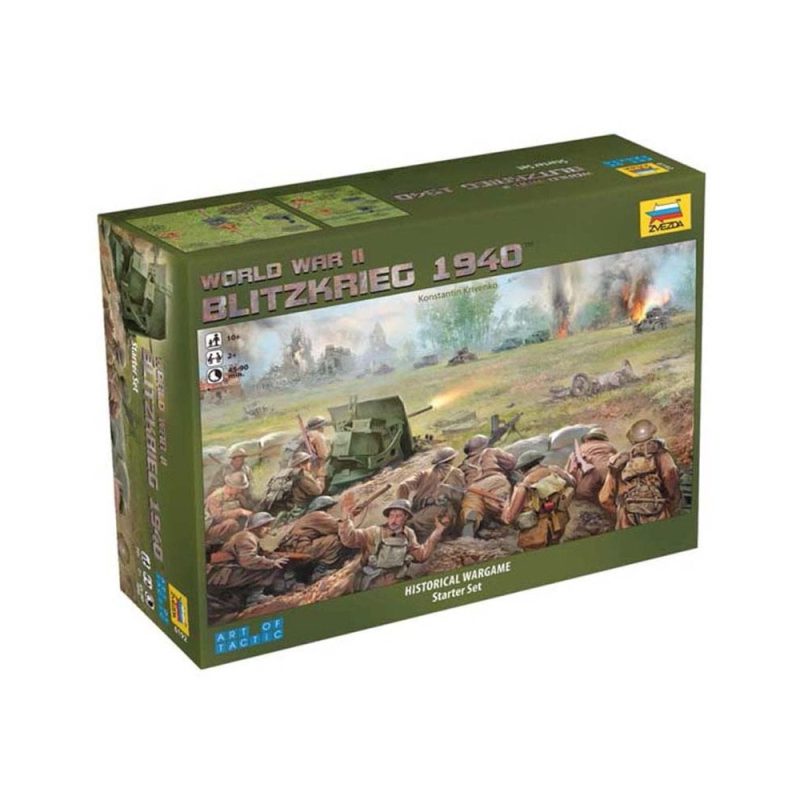 Blitzkrieg 1940 Wargame AoT Zvezda 6192