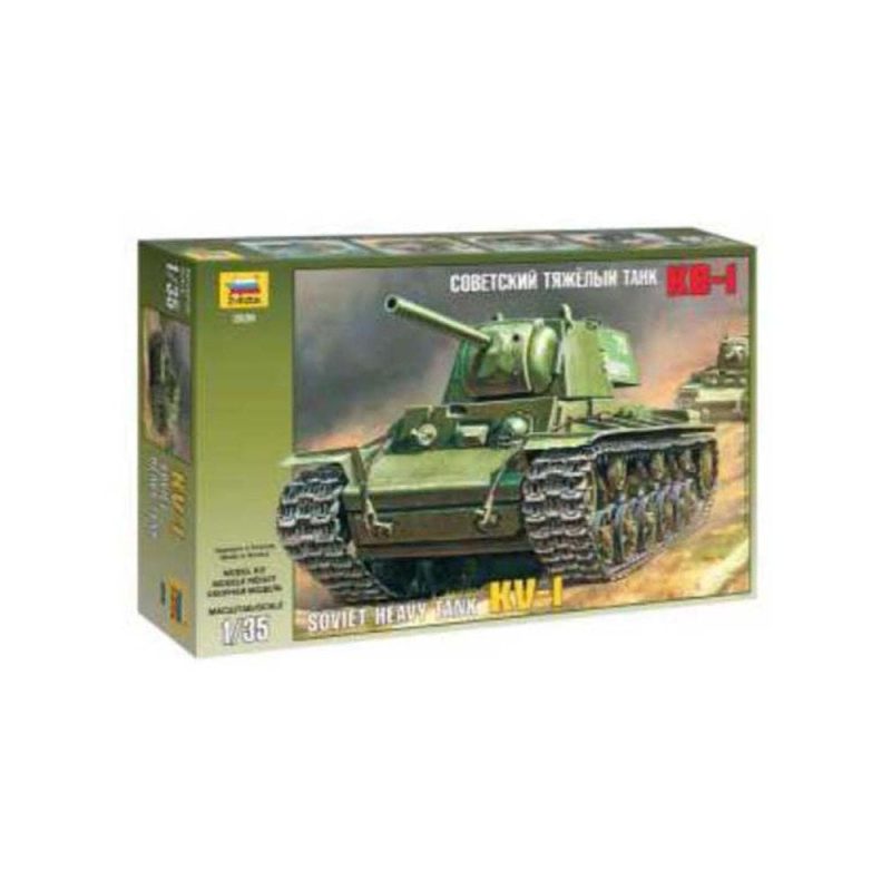 Zvezda KV-1 SOVIET HEAVY TANK (1/35) 3539