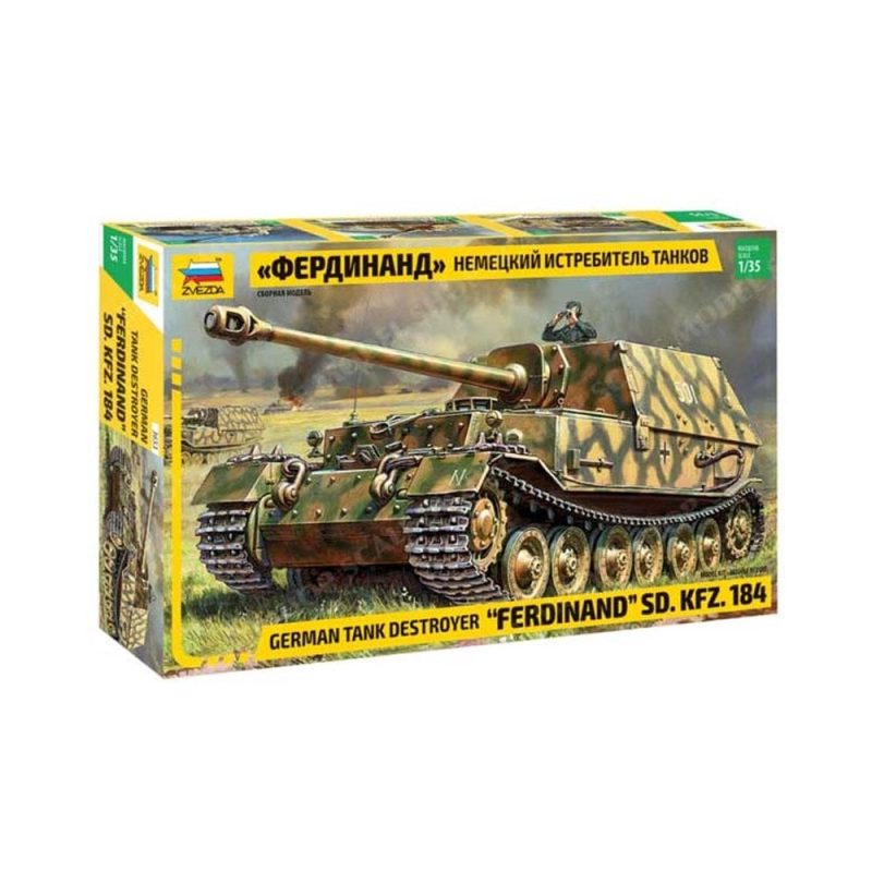 Zvezda Ferdinand SDKFZ 184 (1/35) 3653