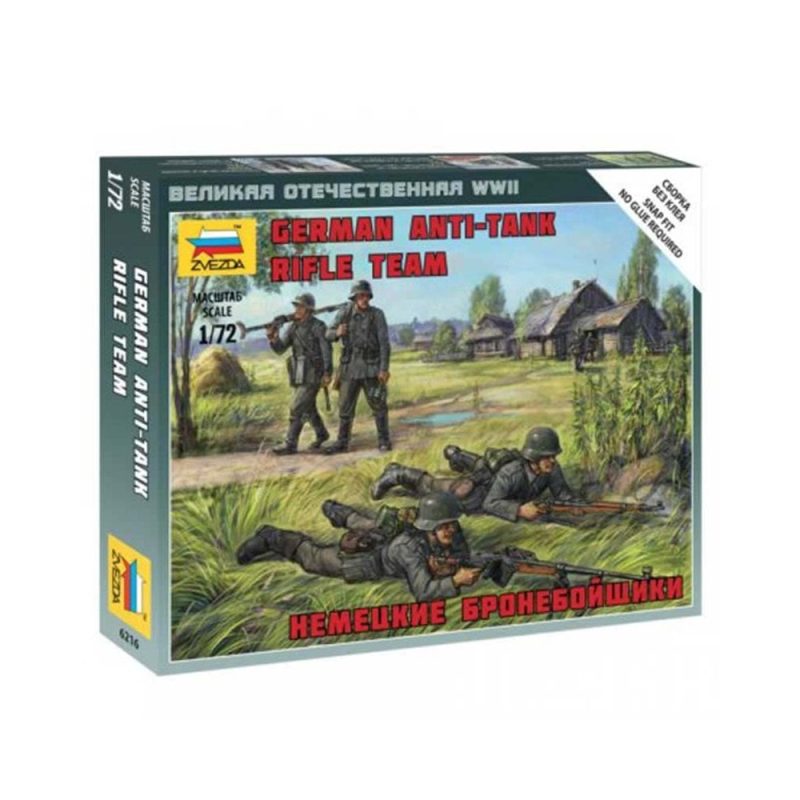 Zvezda German Anti-Tank Rifle Team (1/72) 6216