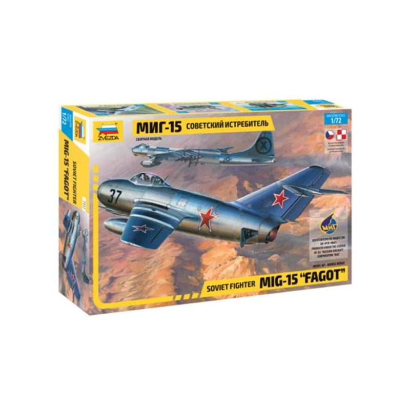 Zvezda Soviet fighter MiG-15 Fagot (1/72) 7317 Zvezda Soviet fighter MiG-15 Fagot (1/72) 7317