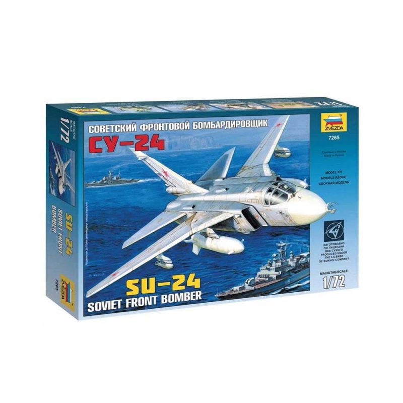 Zvezda Soviet Front Bomber SU-24 (1/72) 7265