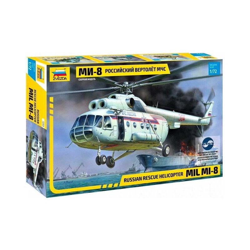 Zvezda Mil Mi-8 (1/72) 7254