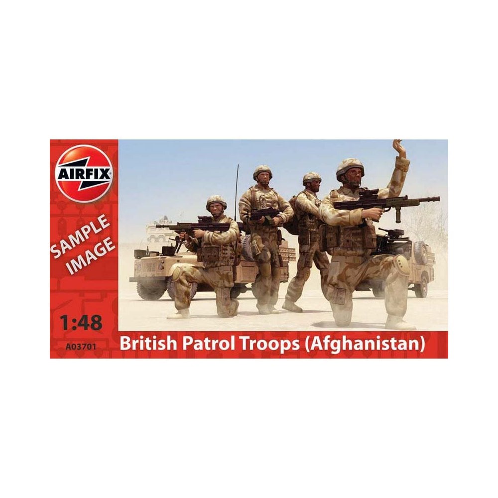 1/48 British Patrol Troops (Afghanistan) Airfix A03701 1/48 British Patrol Troops (Afghanistan) Airfix A03701