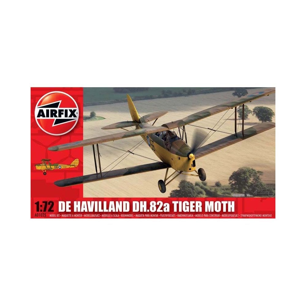 1/72 de Havilland Tiger Moth Airfix A01025 1/72 de Havilland Tiger Moth Airfix A01025